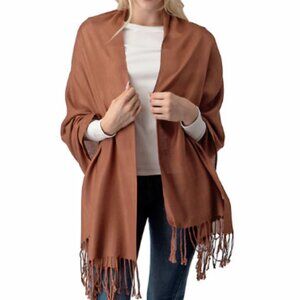 Pashmina Shawl in Light Brown